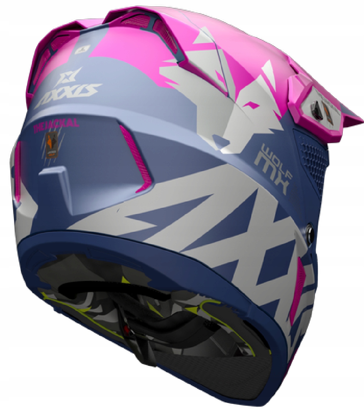 KASK CROSS ENDURO AXXIS WOLF JACKAL RÓŻOWY roz. S EAN (GTIN) 8435619137465