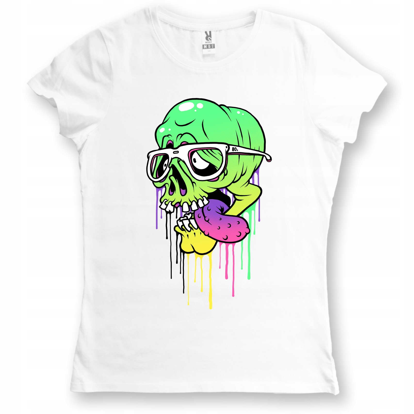 

Koszulka damska Skate Streetwear Graffiti Skull S
