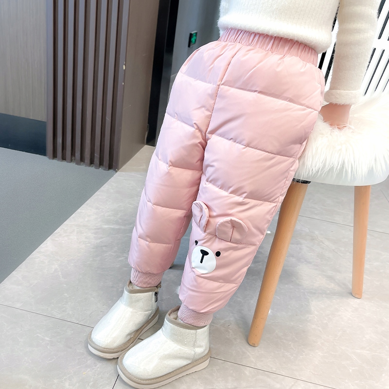 CIEPŁE GRUBE SPODNIE DRESOWE OCIEPLANE JOGGERY zimowe pikowane dziecięce Kod producenta HZ1026