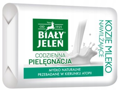 

Biały Jeleń Mydło naturalne z kozim mlekiem 100 g