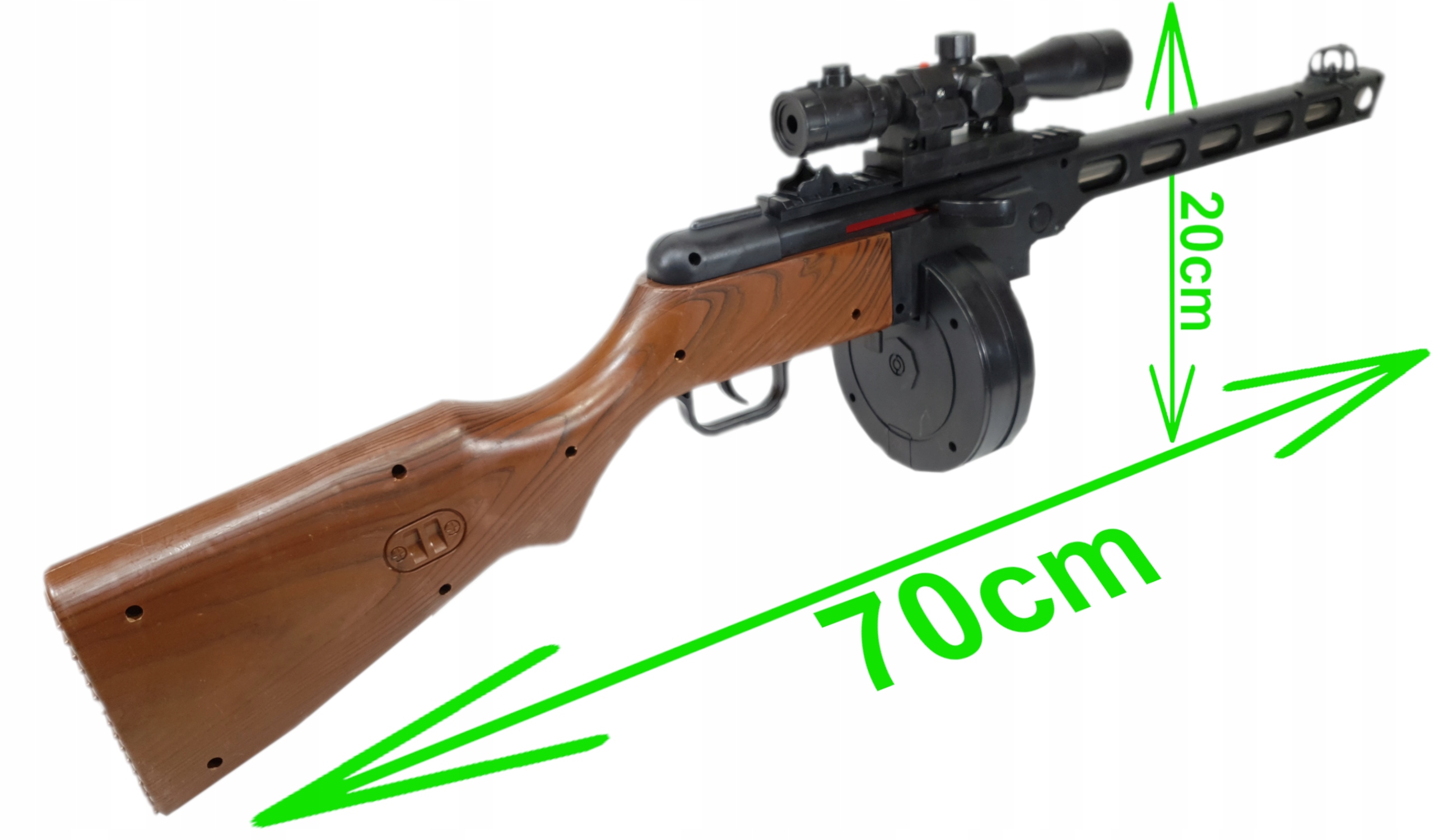 PEPESZA REPLIKA ASG KARABIN SNAJPERKA NA KULKI 6mm Materiał metal plastik