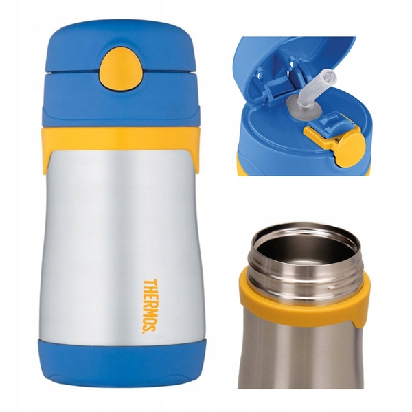 Termos niemowlęcy THERMOS Foogo 290 ml – niebieski, próżniowy