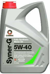 

Olej Silnikowy Comma Syner-g 5W40 4L