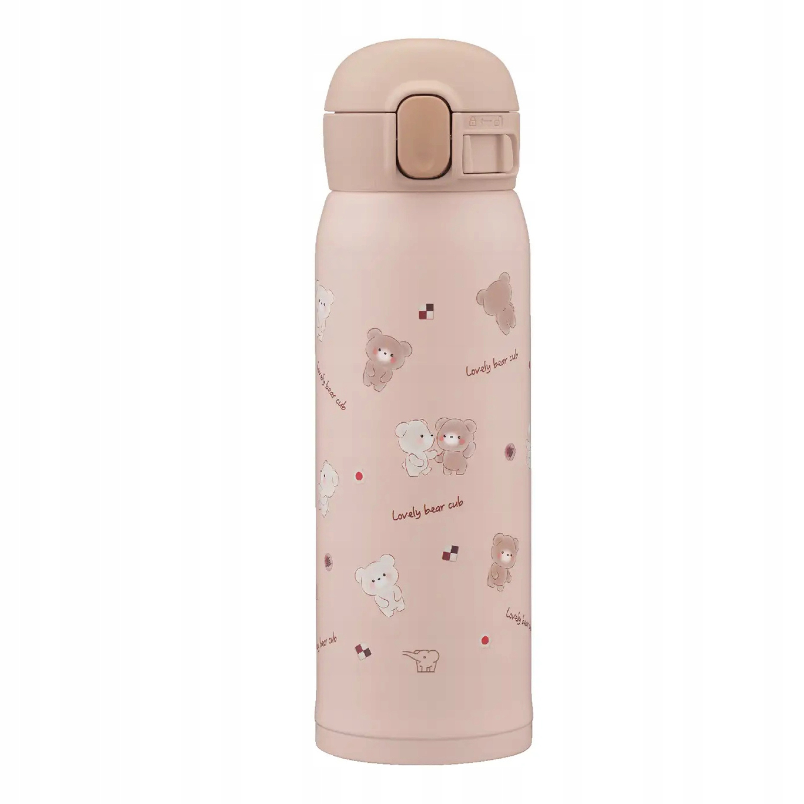 Termohrnek Zojirushi SM-WJ48-CZ 480 ml, termoska s medvídkem pro děti