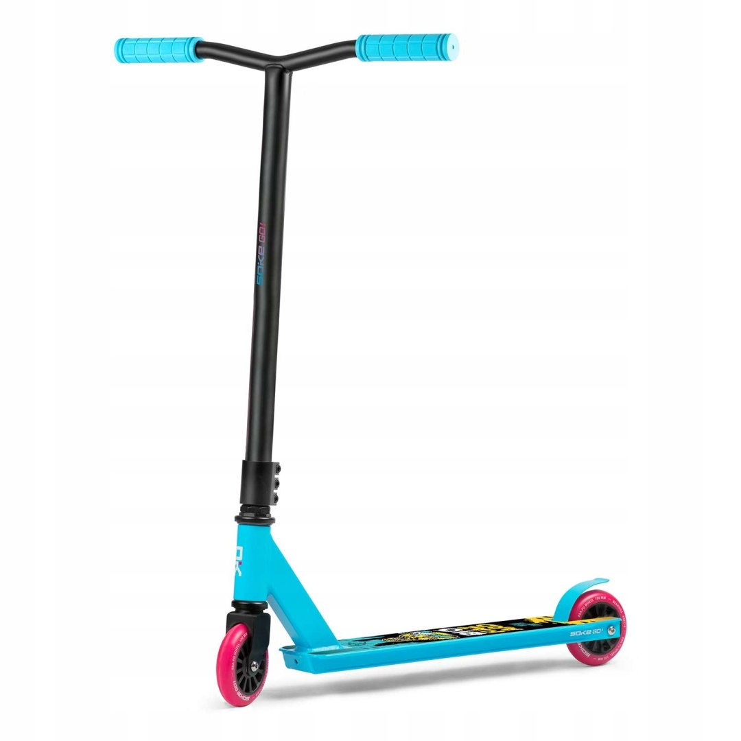 Hulajnoga wyczynowa SOKE GO! turkusowa Liczba kół 2