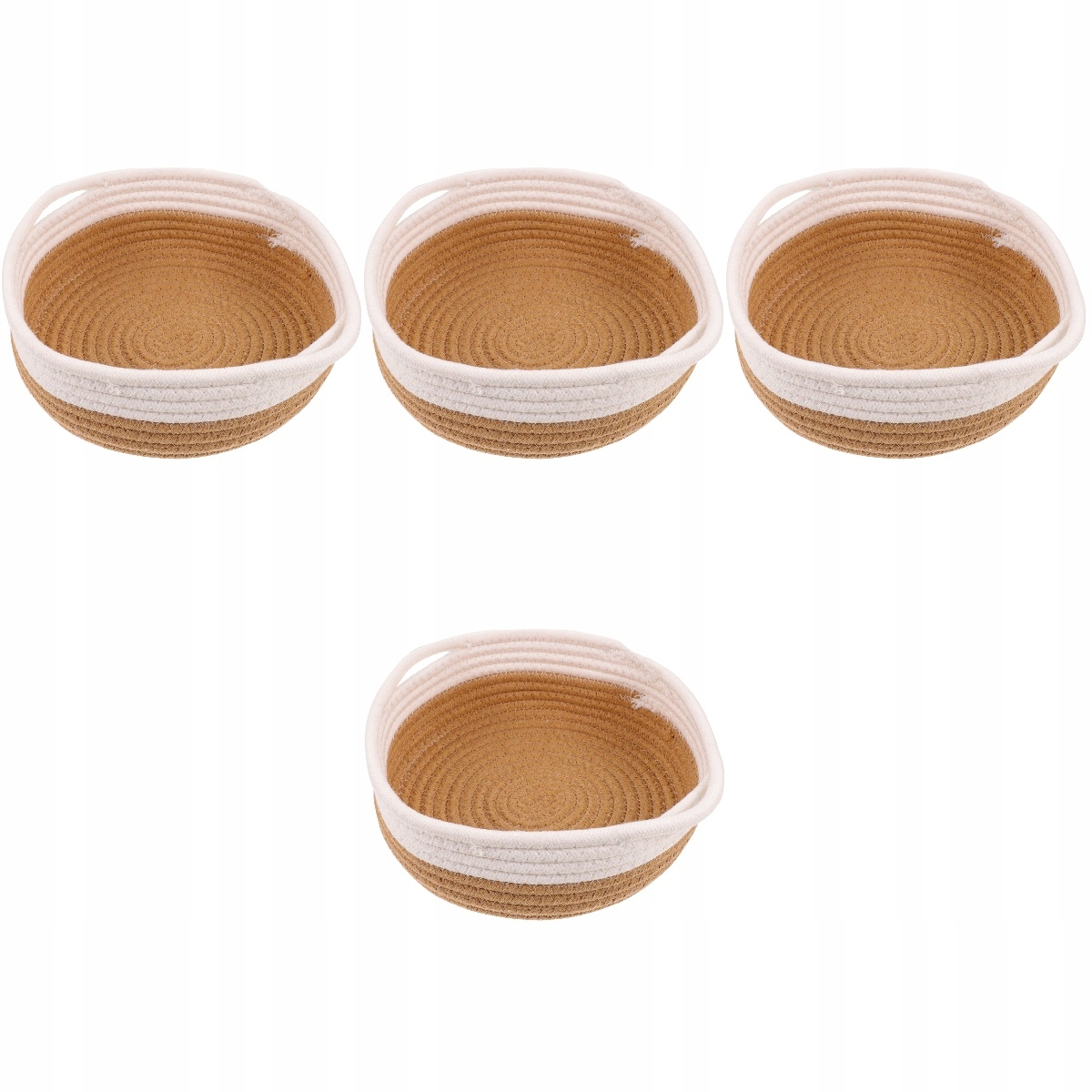 4PCS Pusty koszyk prezentowy Mały tkany