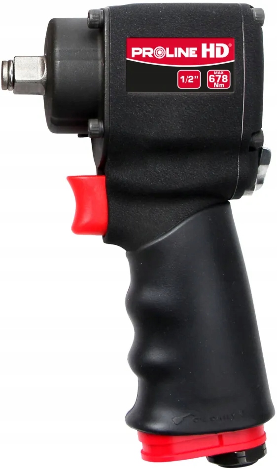 Klucz udarowy pneumatyczny 1/2" 678 Nm, HD PROLINE (66471)