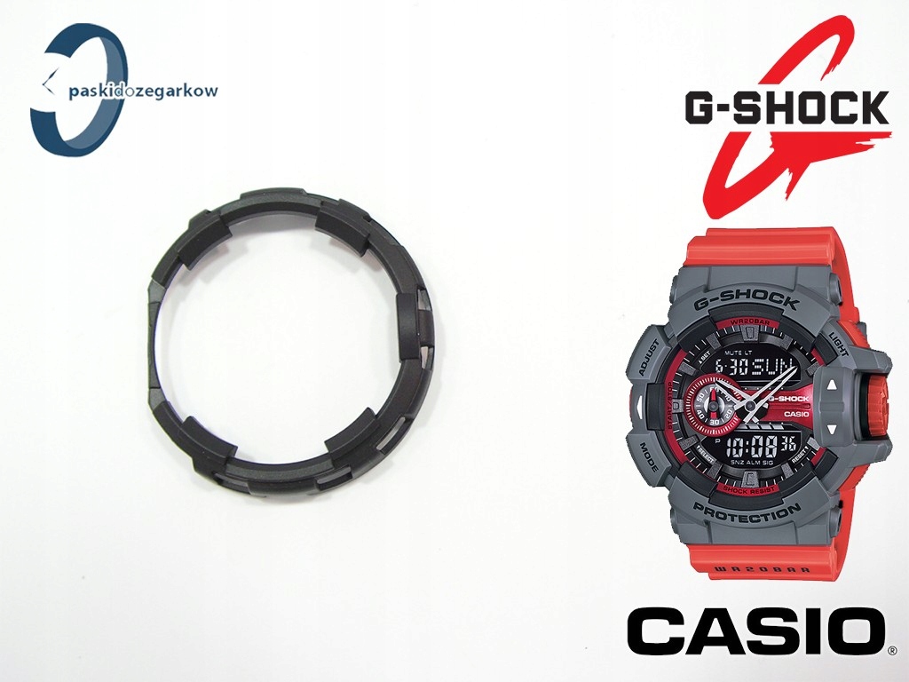 Bezel wewnętrzny CASIO GA-400 GA-400-4B czarny