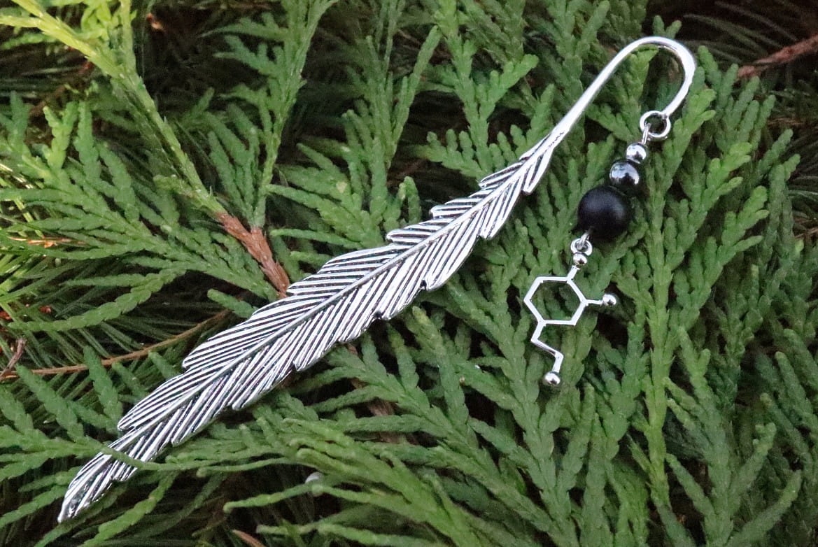 ZAKŁADKA DO KSIĄŻKI - DOPAMINA HORMON SZCZĘŚCIA Marka Kolczykarnia