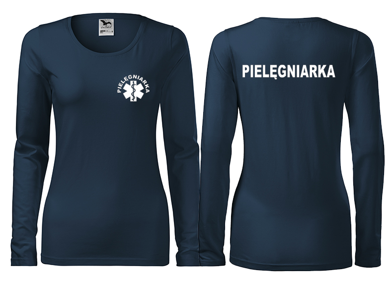 

Pielęgniarka koszulka Eskulap Z Nadrukiem długi XL