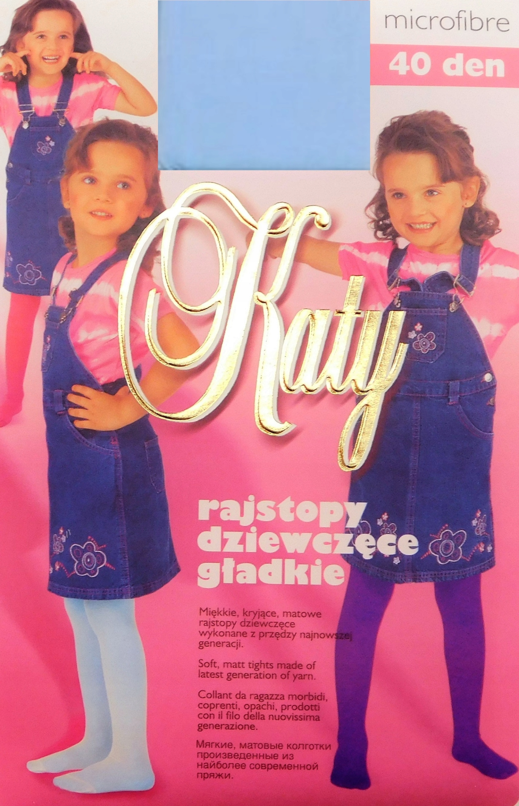 

Katy rajstopy 40den mikrofibra niebieski 5(140+)