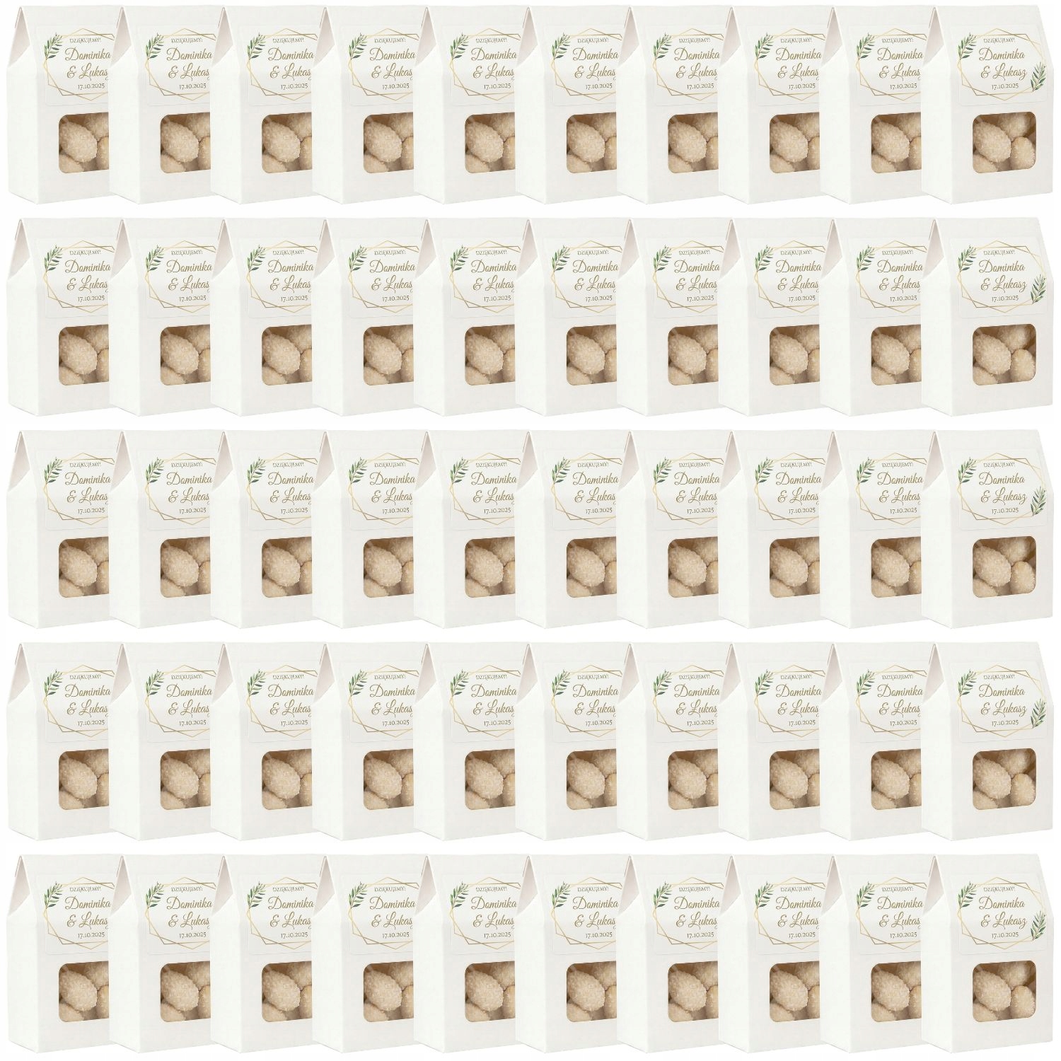 Poděkování Dárek Pro Hosty Svatba Svatební Hostina Sušené Plody A Ořechy Sladkosti S Potiskem