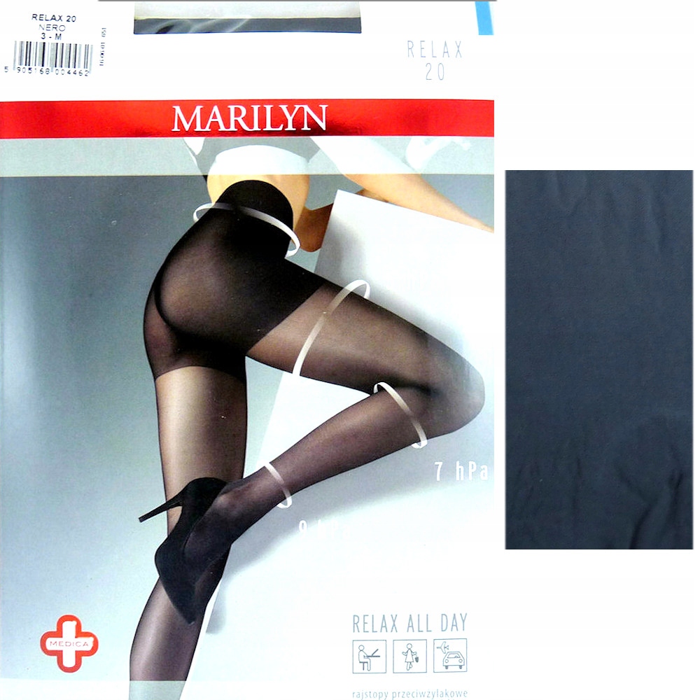 

Marilyn Relax 20 R4 rajstopy grigio przeciwżylakow