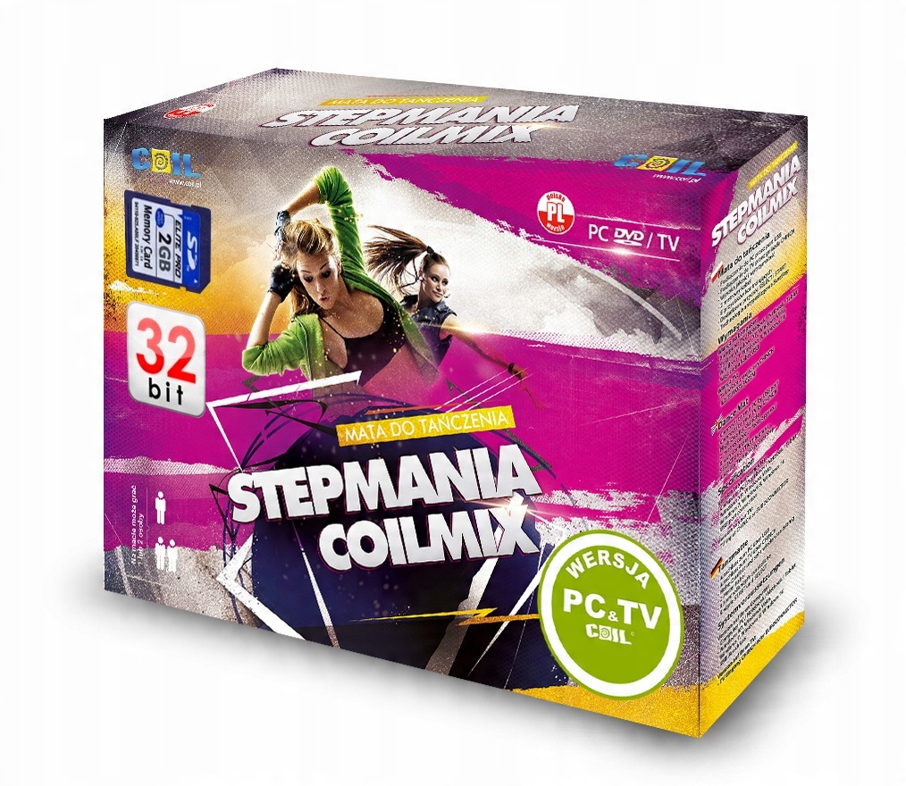 

Mata Do Tańczenia Podwójna Coil 32BIT 4w1 2GB Pl!