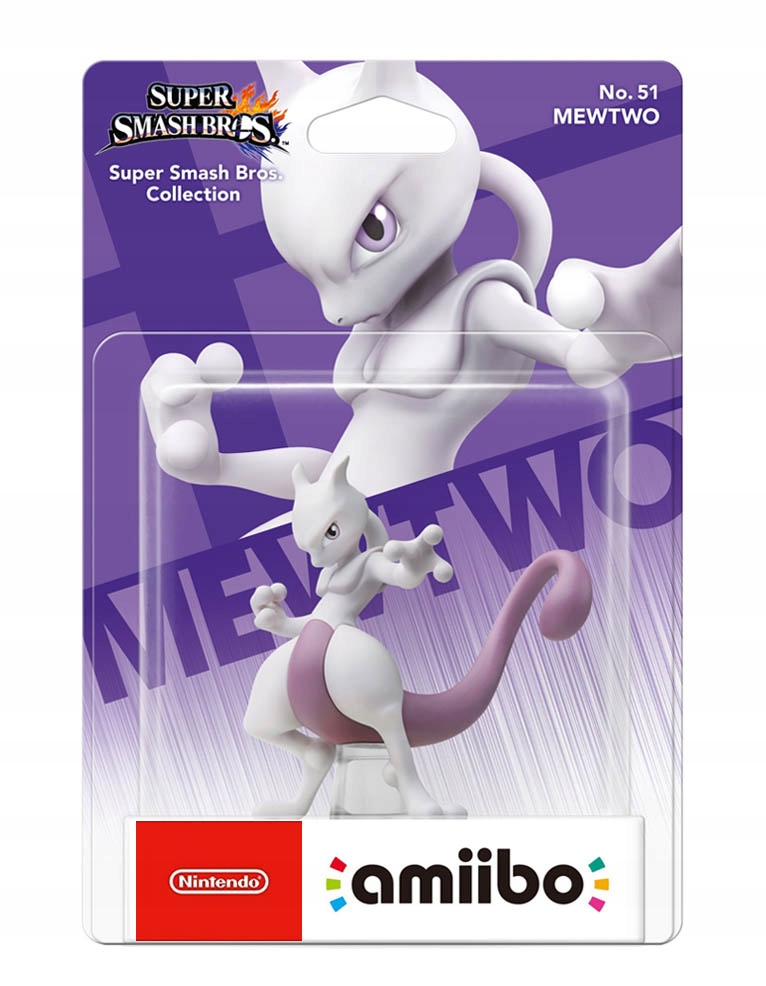 

Amiibo Smash Bros Mewtwo No. 51 Switch