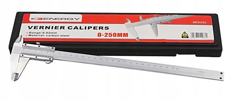 ENERGY SUWMIARKA PRECYZYJNA 0-250MM NE00353