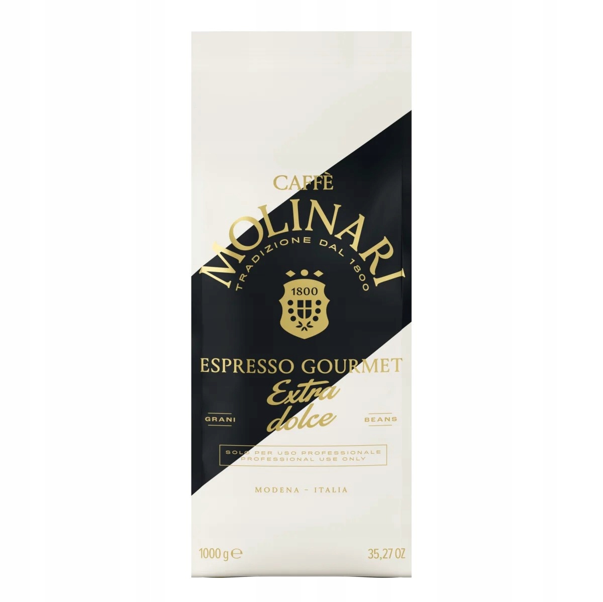 Kawa ziarnista Arabica Caffe Molinari Extra Dolce 1000 g