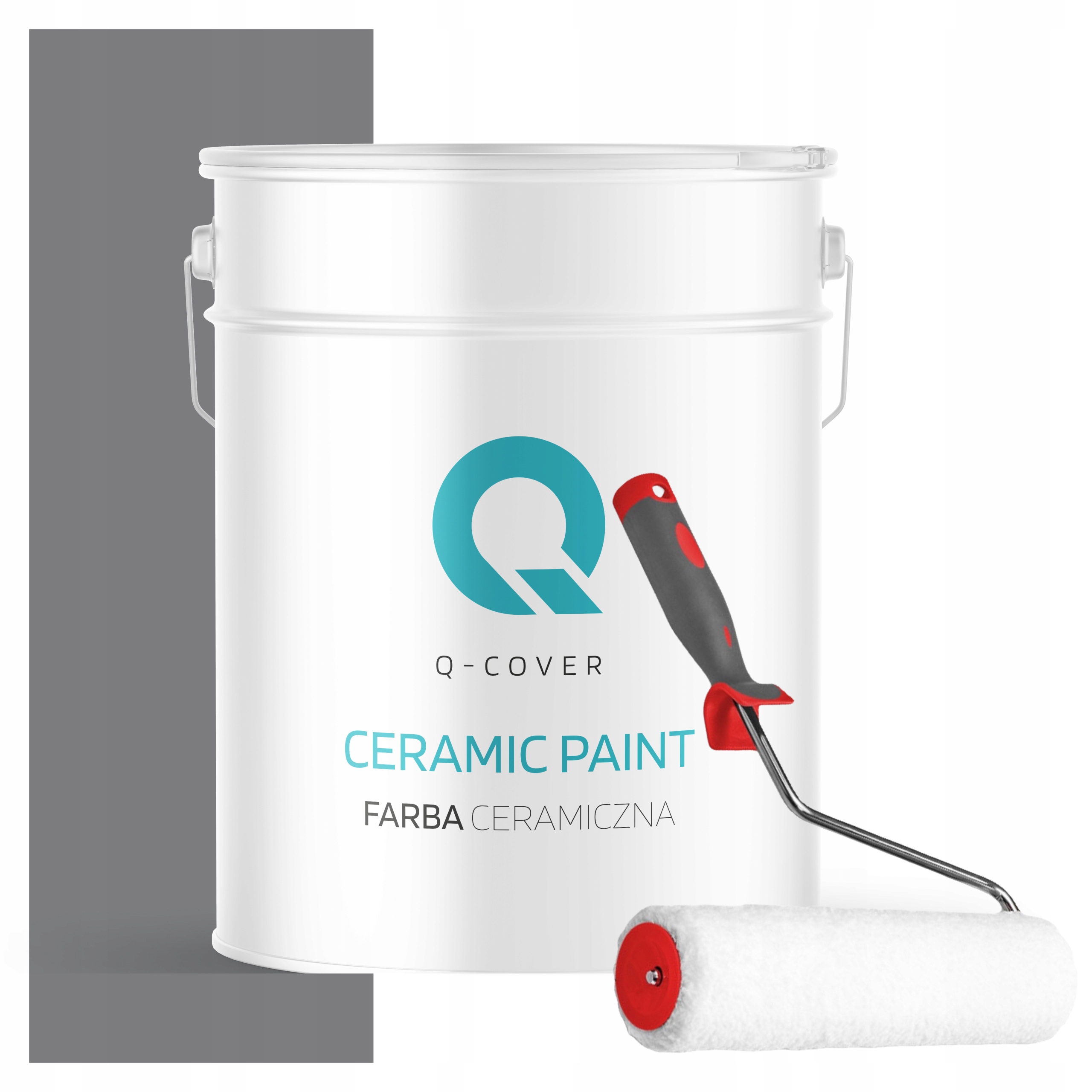 Keramická Farba Na Stenu Farba Šedá Tmavá H1020 10L Mat Výrobca Valček