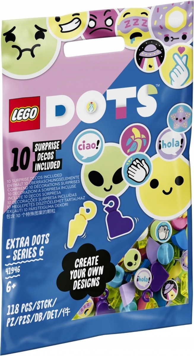 

Lego Klocki Dots 41946 Dodatki seria 6 saszetka