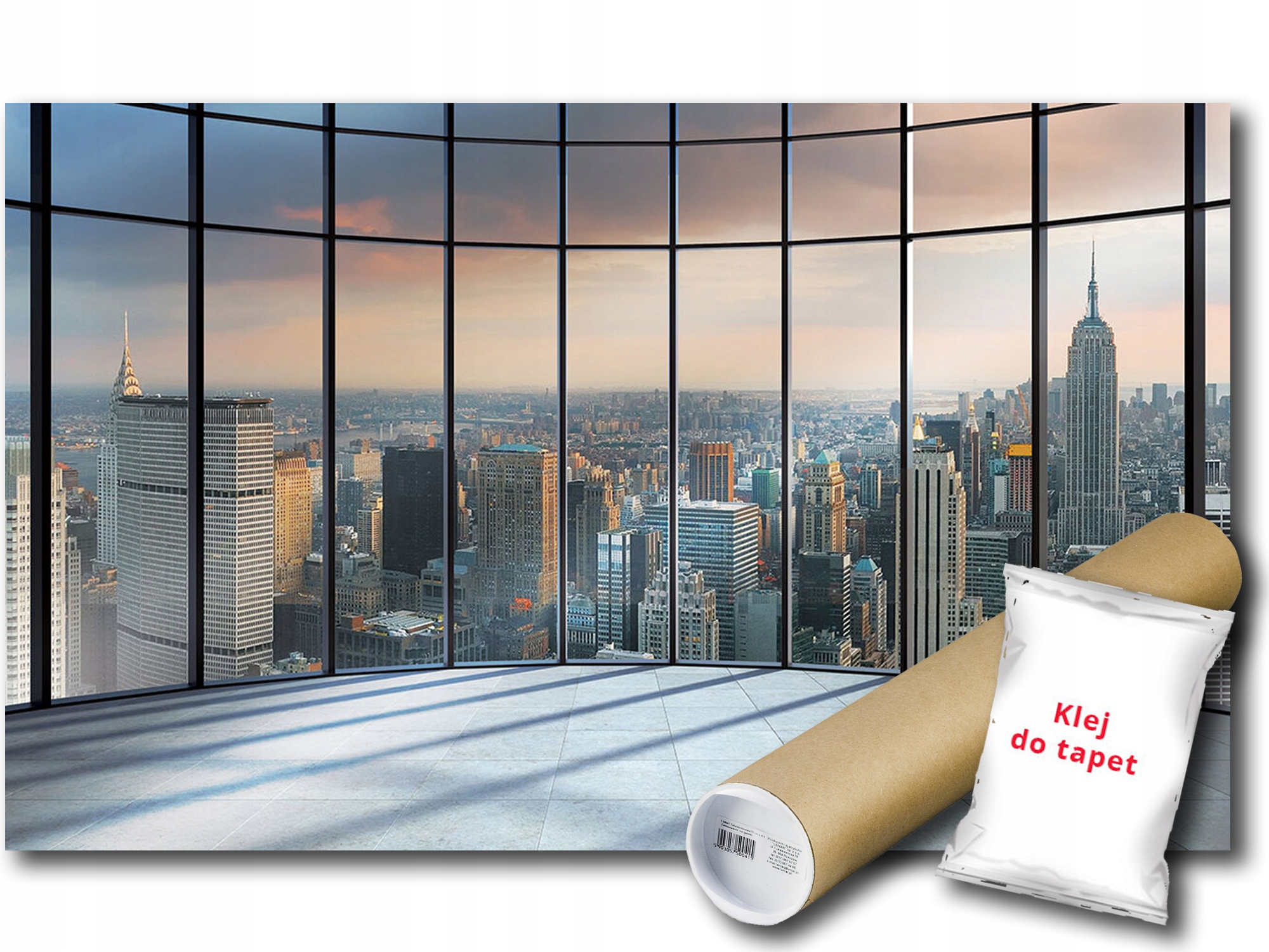 Vinylová fototapeta město výhled New York okno terasa New York 312x219