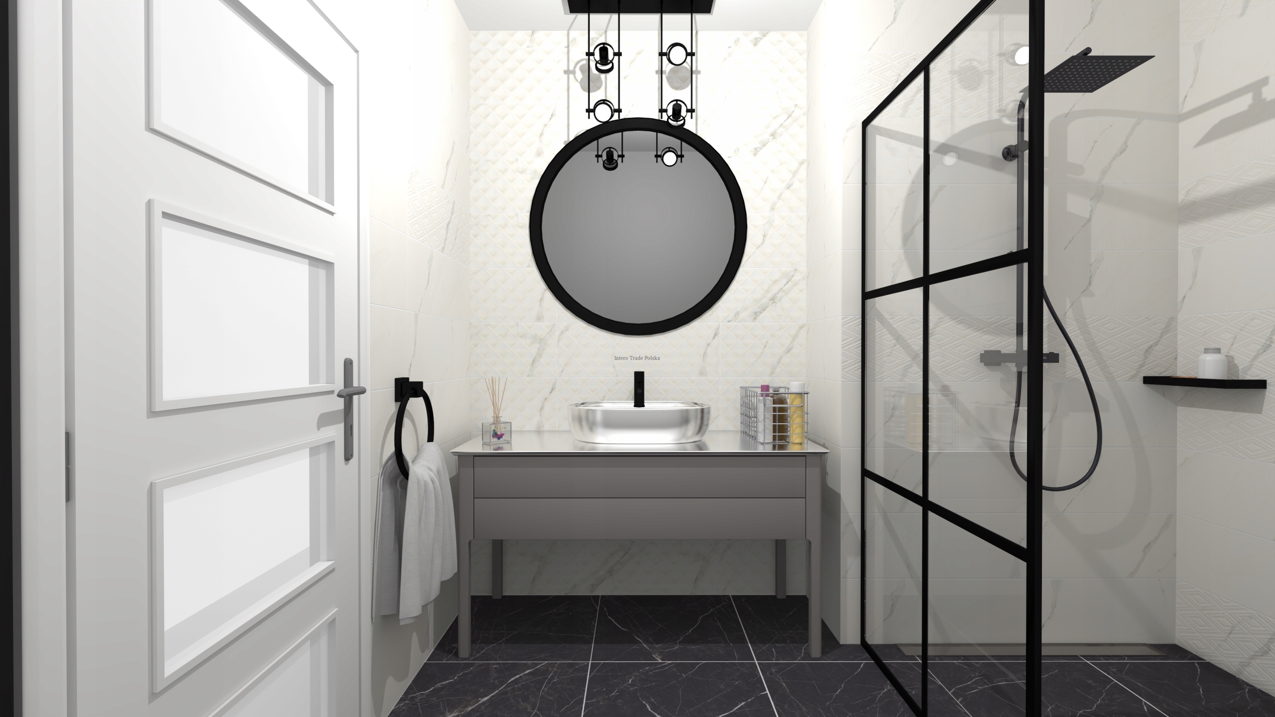 Artstone black mat 59,8x119,8 Paradyż-gres Typ gres