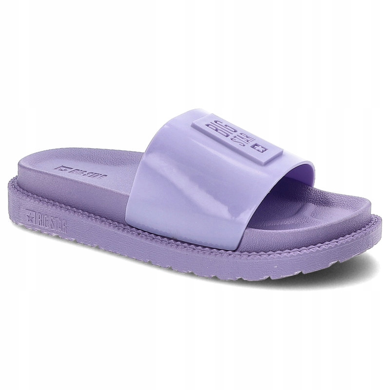 

Fioletowe Klapki Big Star Modne Buty Na Lato