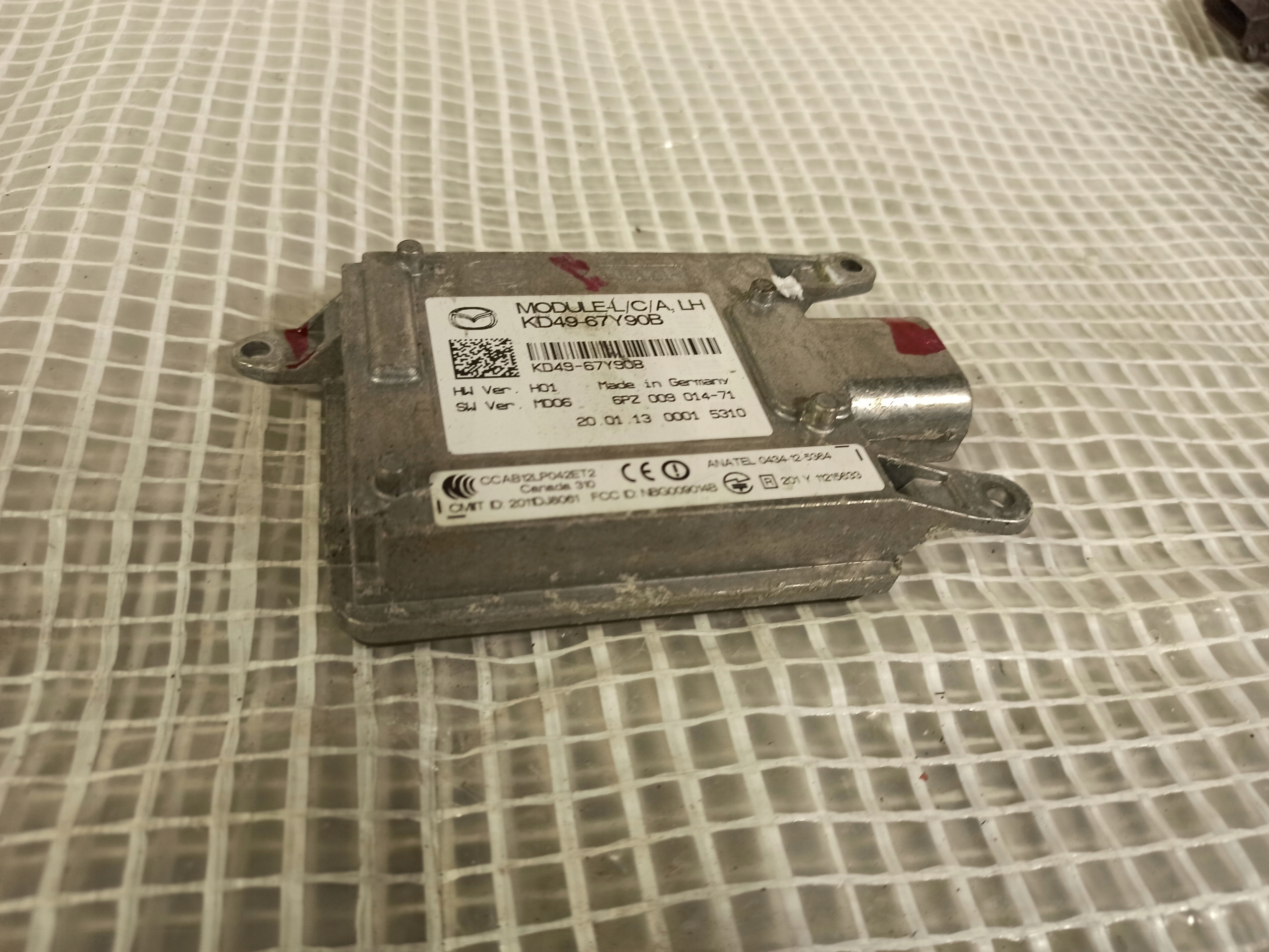 MAZDA CX5 RADAR ASYSTENT PASA LEWY KD49-67Y90B