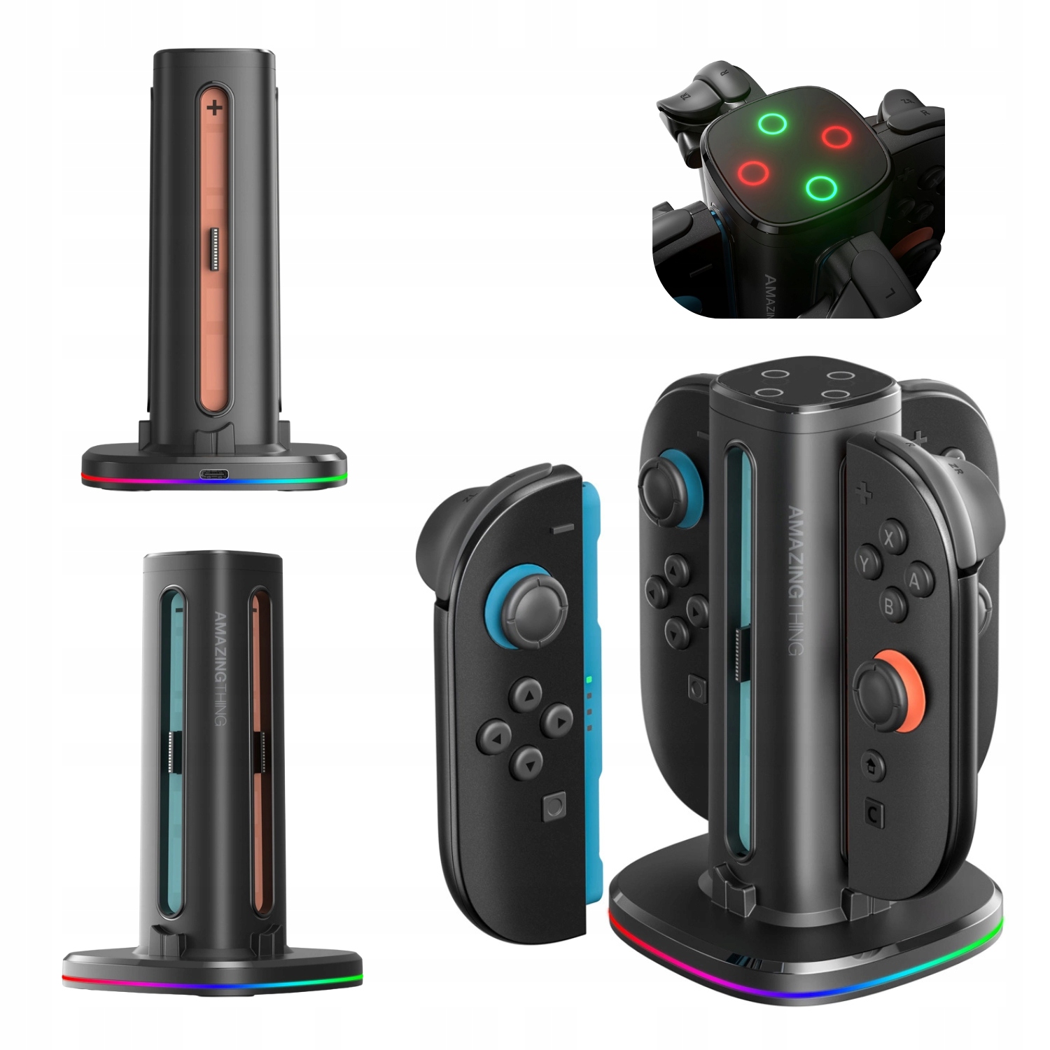 STACJA ŁADUJĄCA DO KONTROLERA Nintendo Switch 2 JOYCON PAD AMAZING THING