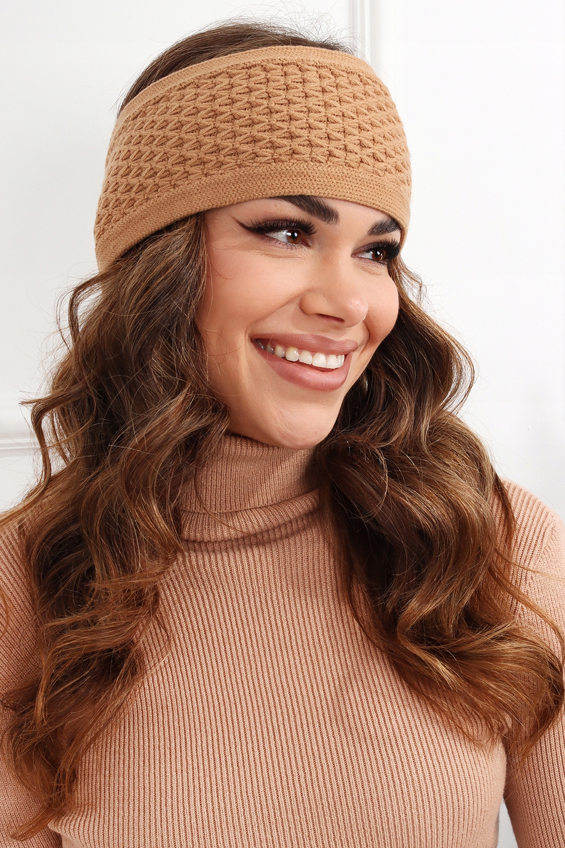 OPASKA DAMSKA NA GŁOWĘ USZY NAUSZNIKI TURBAN CZAPKA CIEPŁA SZEROKA KOLOR Marka inna