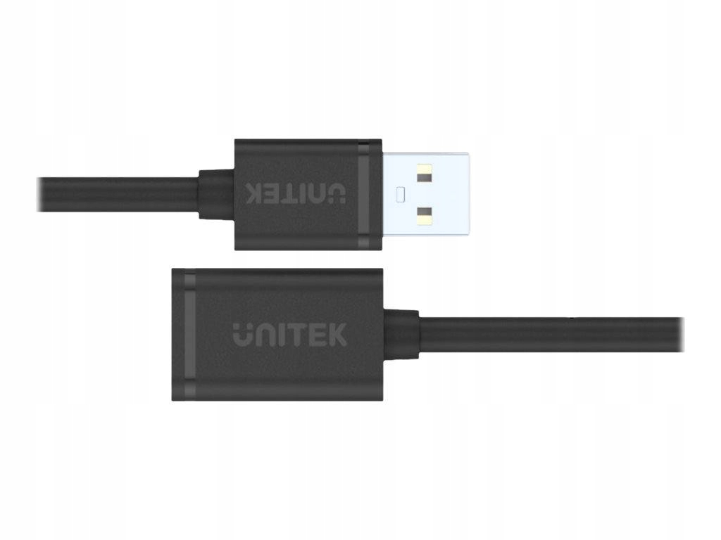 Unitek Y-C450GBK Przedłużacz Usb 2.0 M/f 2m