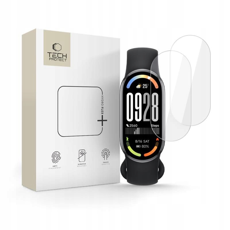Folia do Xiaomi Smart Band 8 9 10 Nfc Tech-protect Hydro Flex+