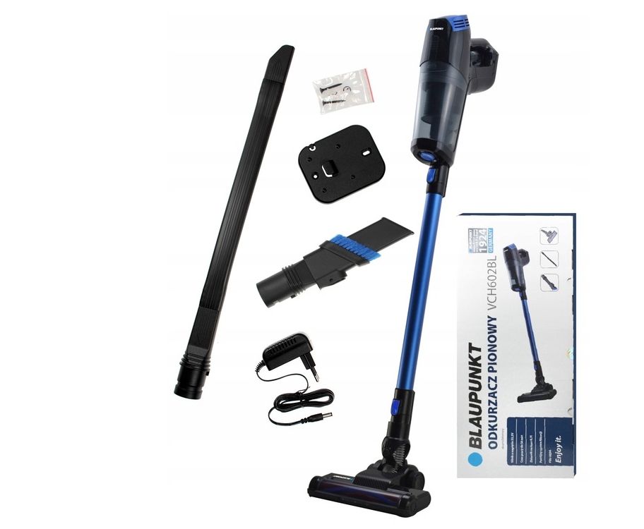 

Odkurzacz bezprzewodowy Blaupunkt VCH602BL Hepa