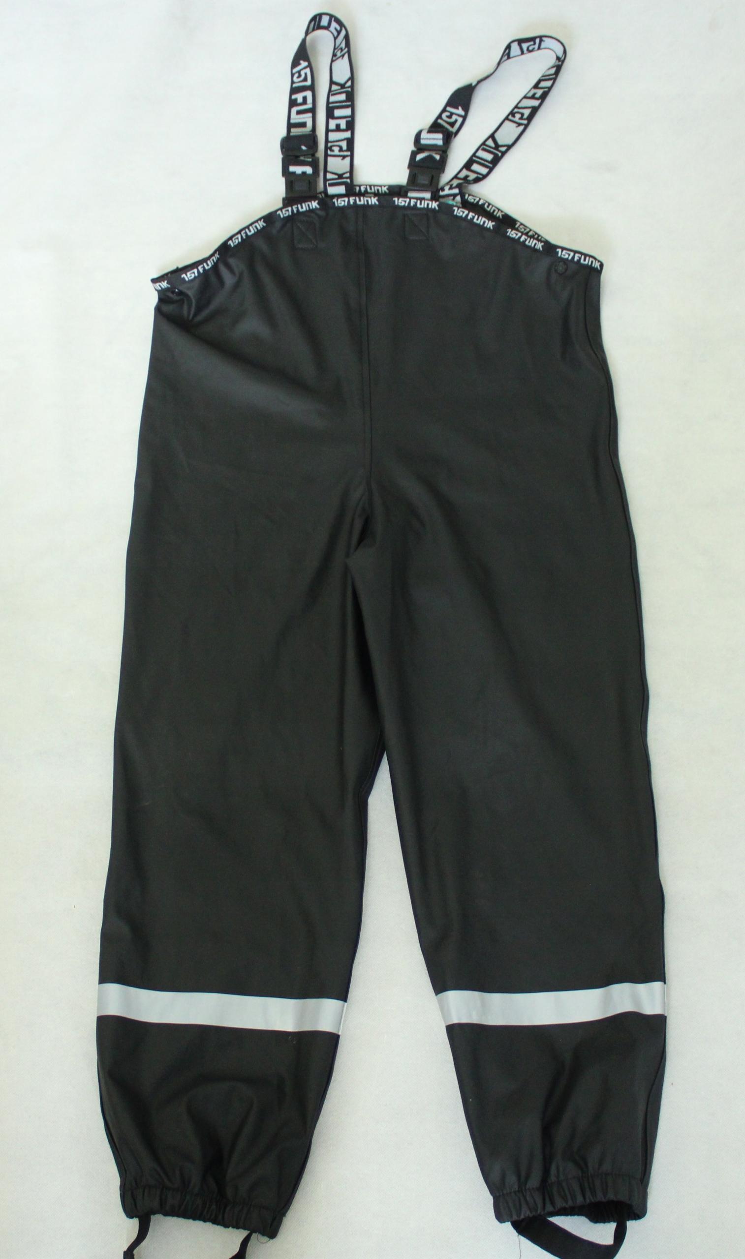 OCIEPLANE GUMOWANE SPODNIE PRZECIWDESZCZOWE ROZMIAR 128/134