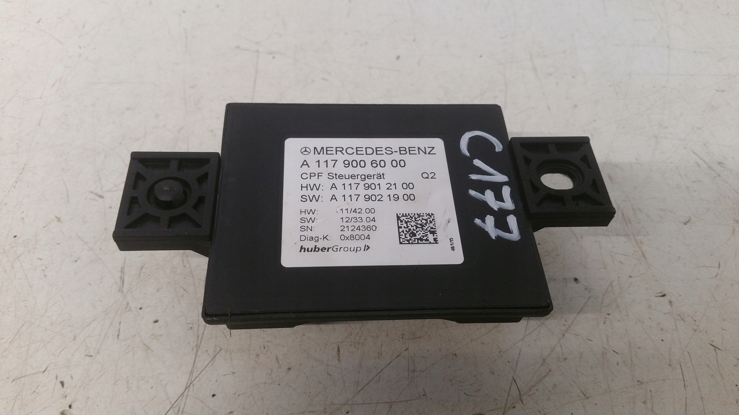 Модуль PDC 1179006000 Mercedes C117 CLA