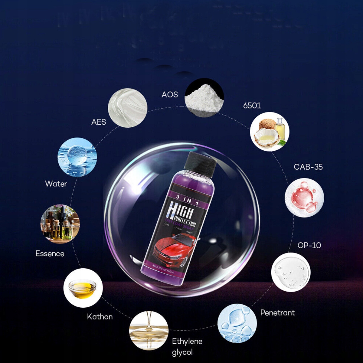 5szt. Nano spray do naprawy zarysowań samochodów 100ml Producent Inny