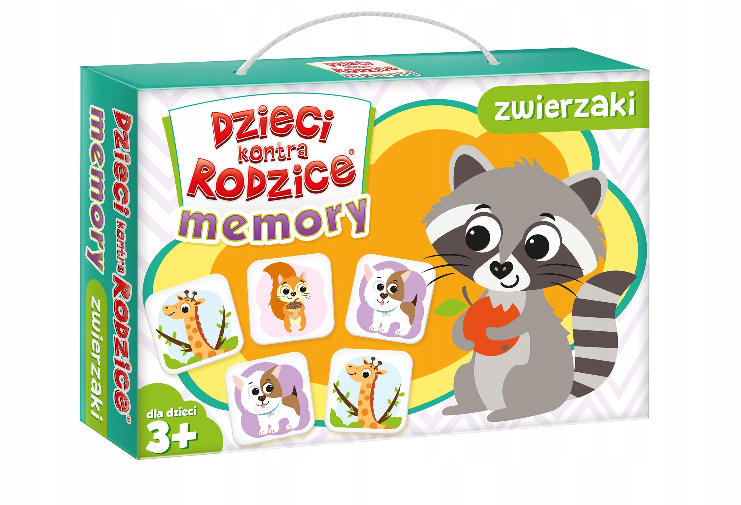 DZIECI KONTRA RODZICE - Memory Zwierzaki 3+