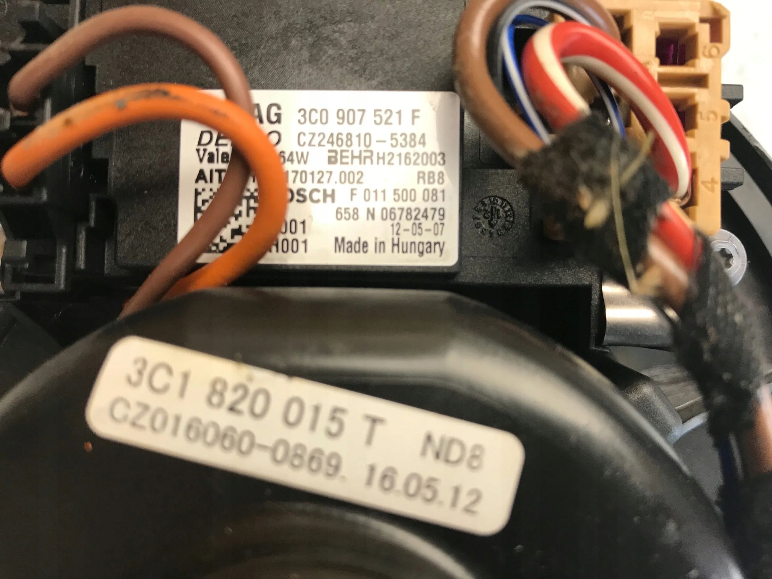 Lüfter DMUCHAWA VW SKODA AUDI 3C1820015T