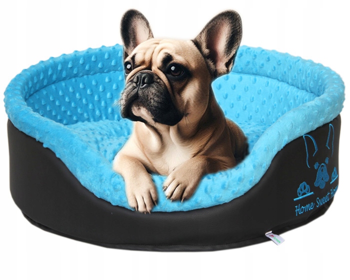 Levně Pelíšek kotec potah kotec pelíšek pro psa francouzský buldoček mops ⌀55 cm