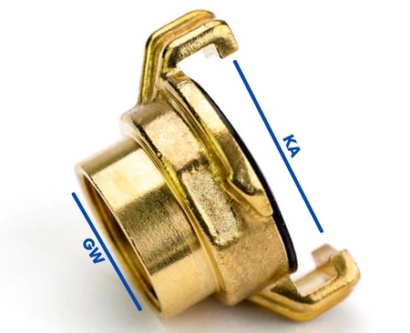 Złącze kłowe GEKA gwint WEWNĘTRZNY 1/4'' Mosiądz Szybkozłącze Kod producenta GEKA gwint WEWNĘTRZNY 1/4'' BR