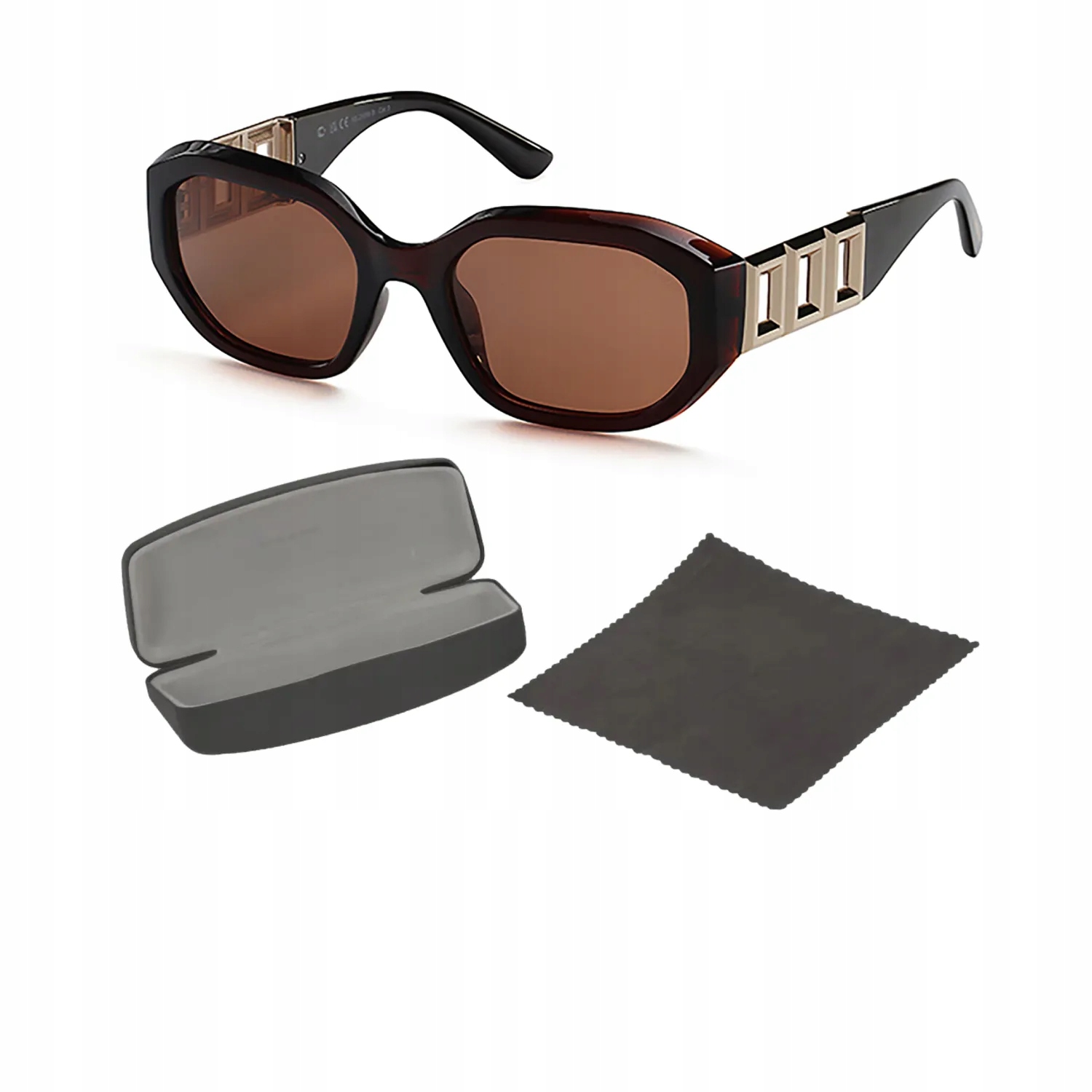 Solano SS21056B Hnědé dámské polarizační sluneční brýle