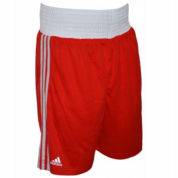 Kraťasy Adidas Červené polyester kalhoty vel. L