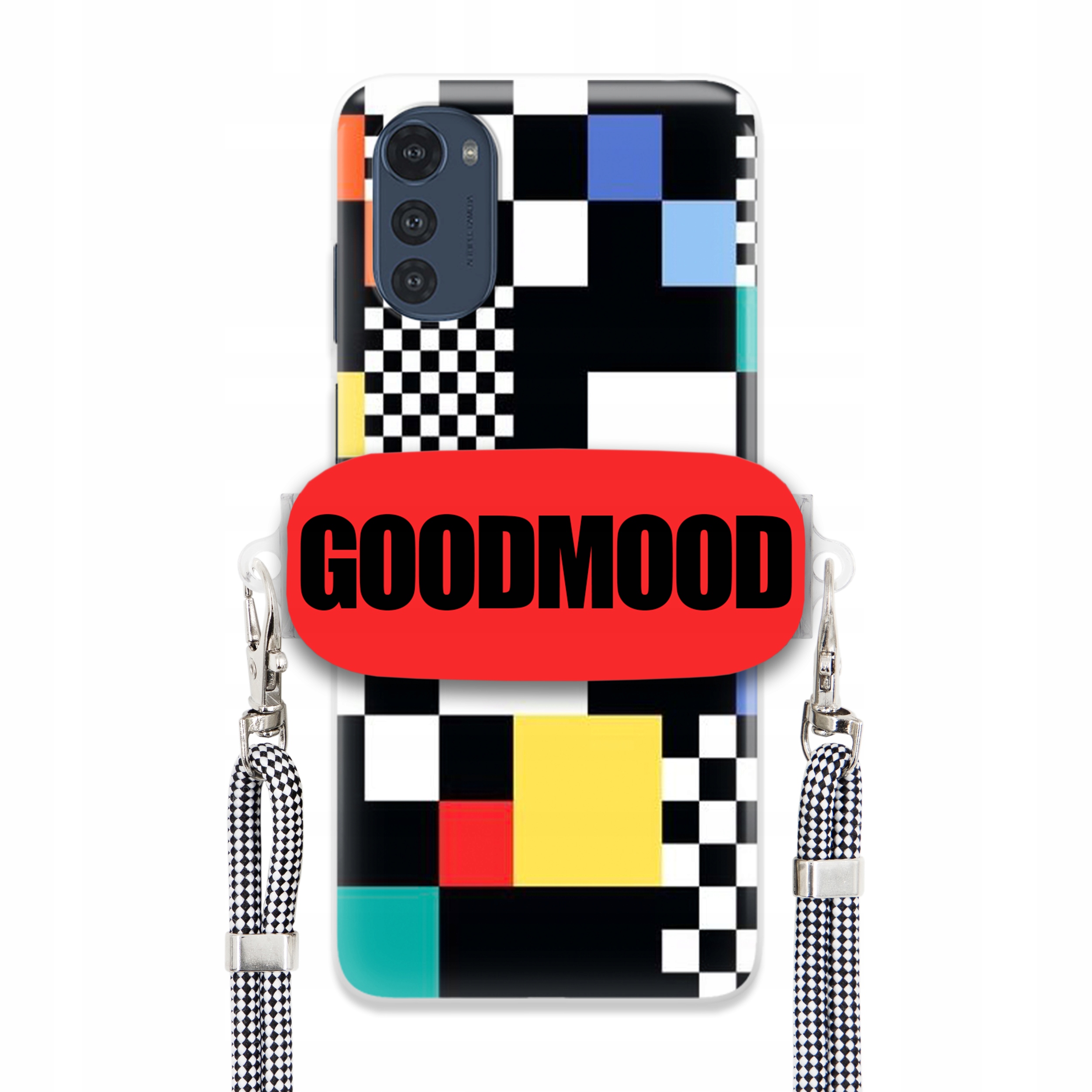 Puzdro Pre Motorola E32s Case Držiak Na Vodítko Pre Telefón Pixelart Goodmood Wz
