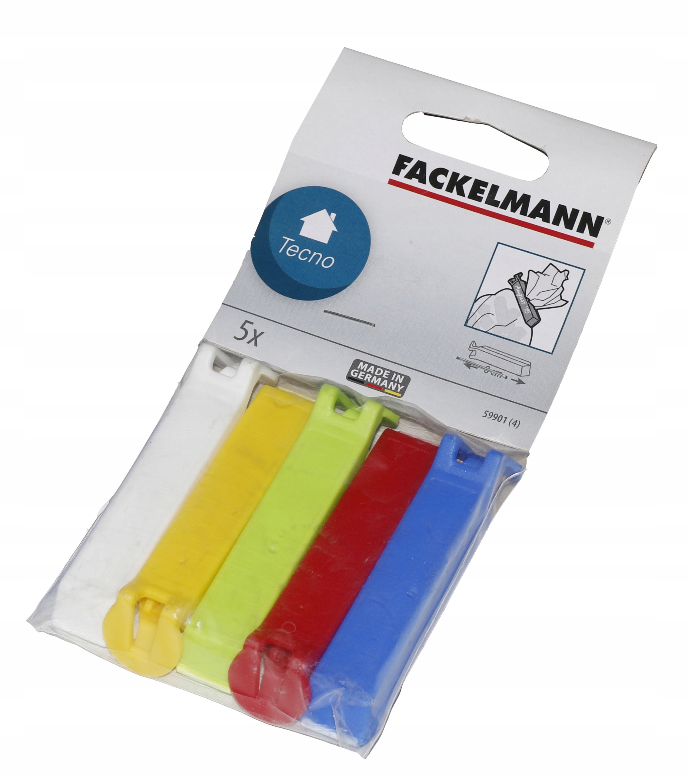 

Klipsy do opakowań torebek Przypraw Klamerki 8 cm