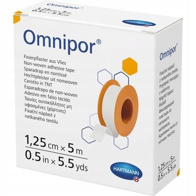 

Hartmann Omnipor 1,25cm x 5m plaster z włókniny