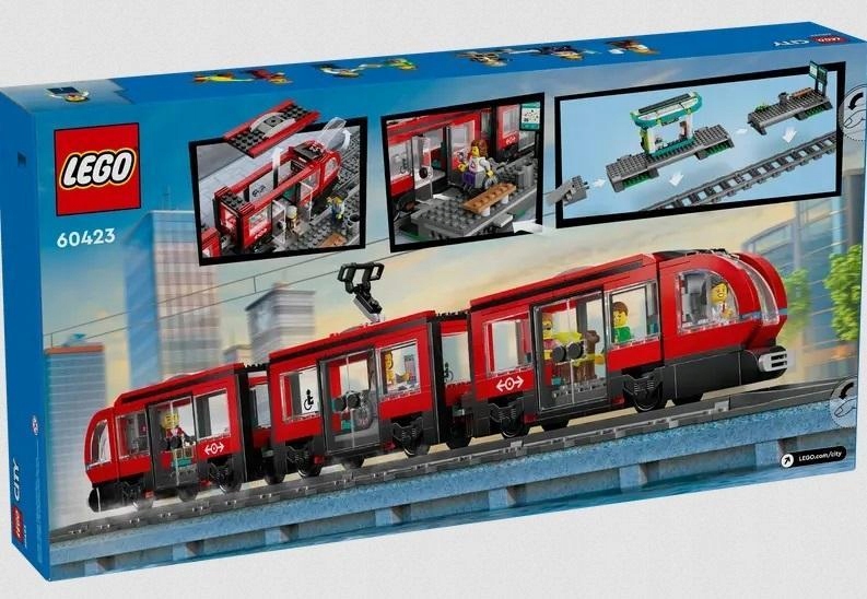 Lego (r) Město 60423 Městská Tramvaj Se Stanicí