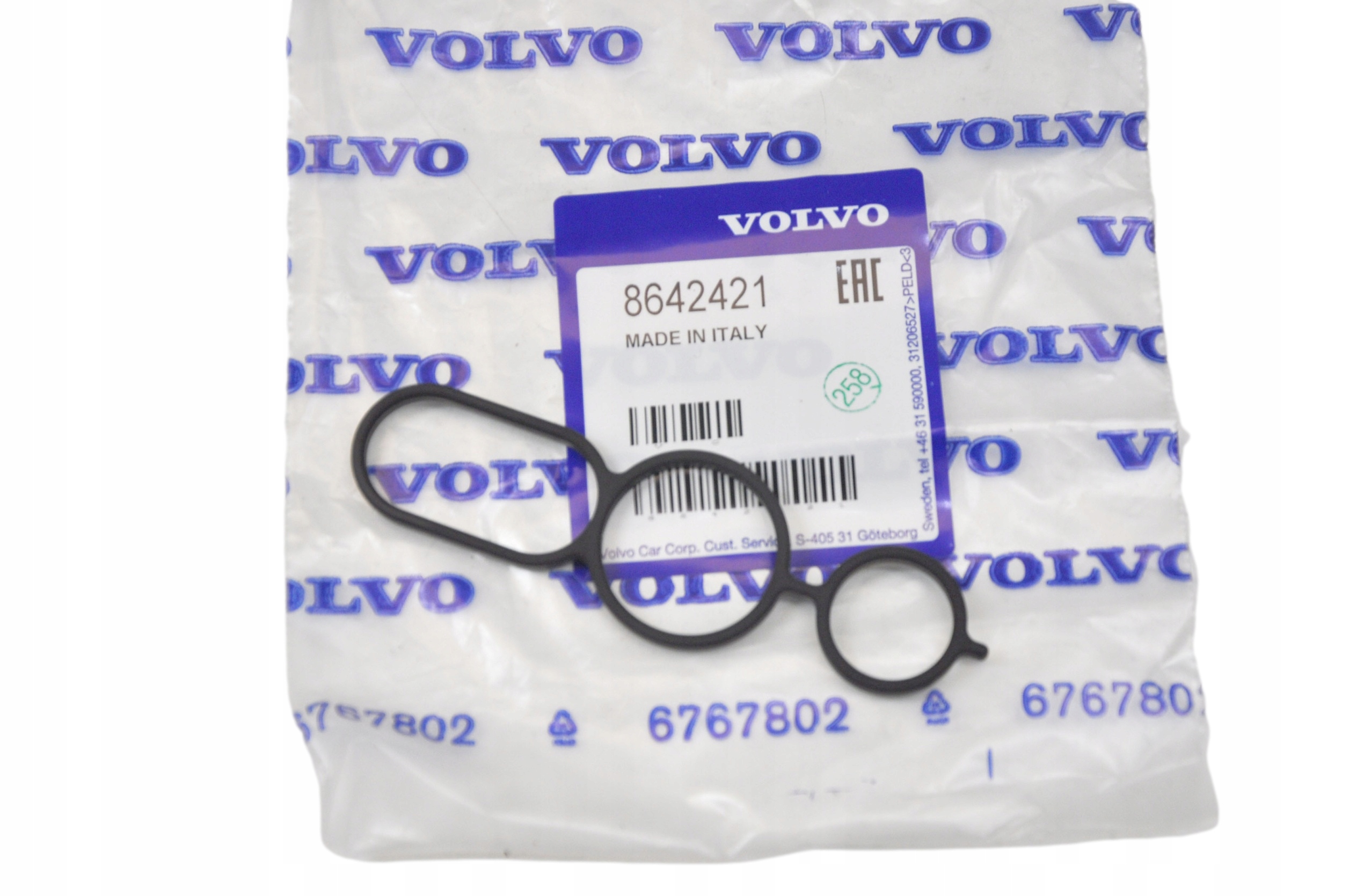 VOLVO C30 C70 uszczelka podstawy filtra oleju OE