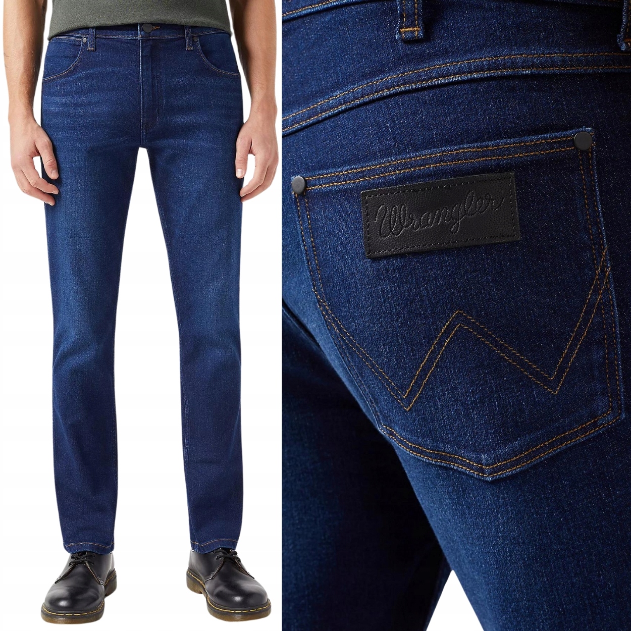 Wrangler Greensboro Night Shade Epic Soft Džínové kalhoty W30 L32