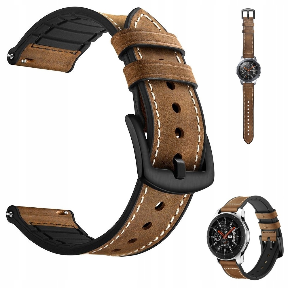 

Skórzany Pasek Do Ticwatch Pro/pro 3/GTX/E2/S2