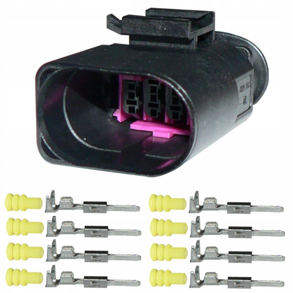 VGOL Parksensor Kabelbaum - 2 Stück 8-Pin Stecker Für VW Audi Seat