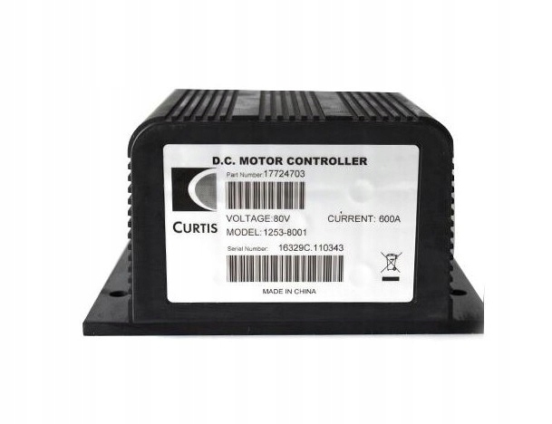 Оригинальный драйвер CURTIS 1253-8001 80V 600A